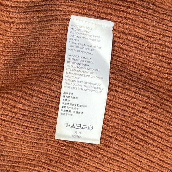 Free People Rust Cowl Neck Sweater - Picture 7 of 8